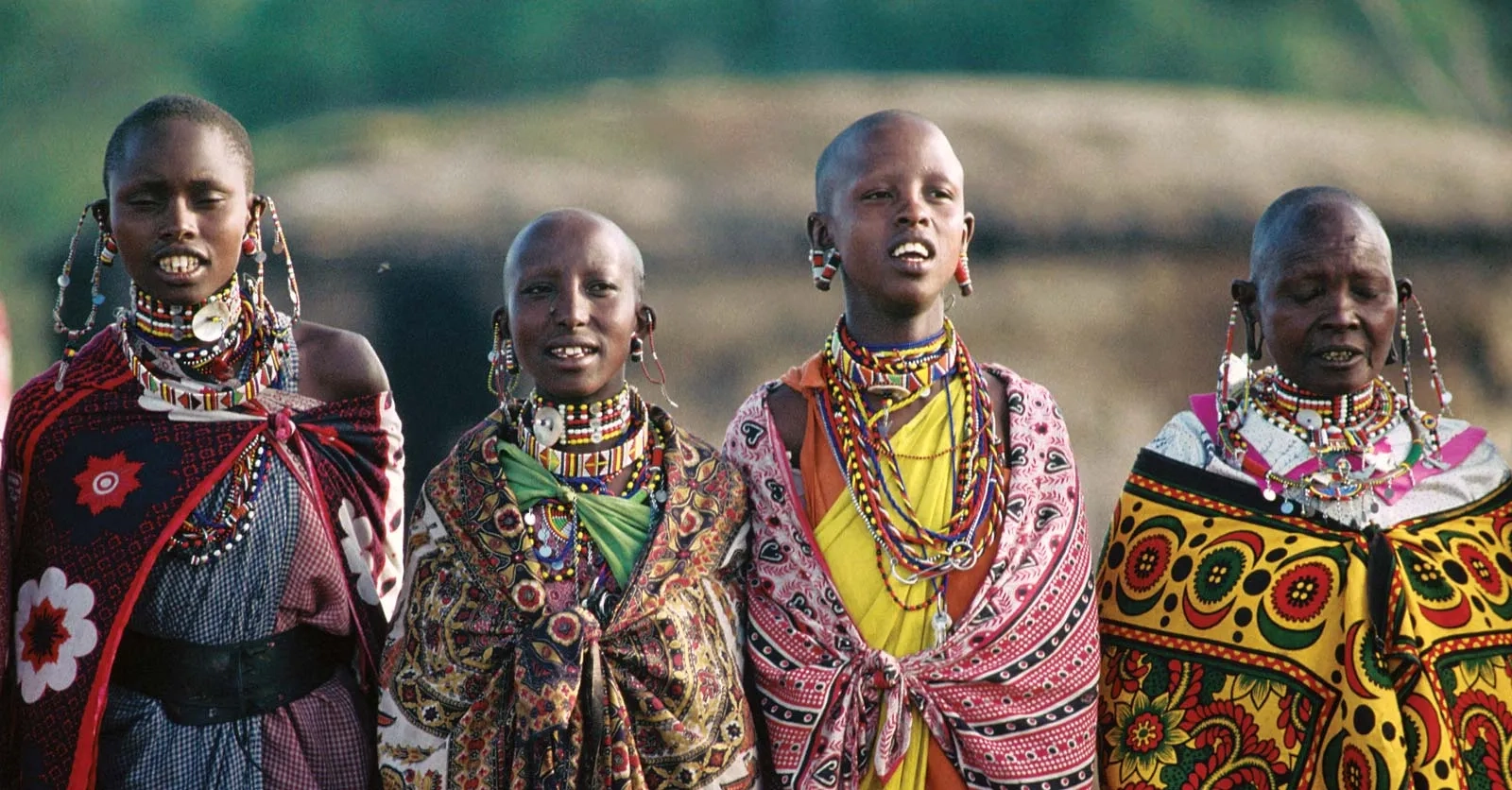 Maasai women